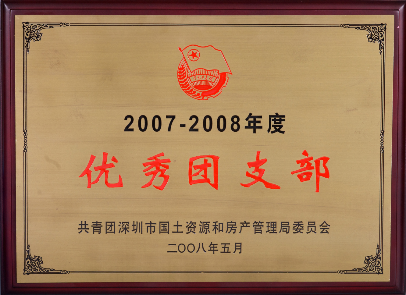 2007-2008年度优秀团支部